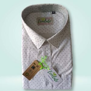 Fairtrade Organic Cotton Banana Fiber Shirt - Printed - F/S
