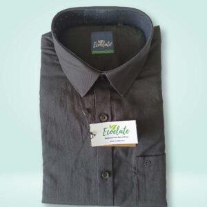 Fairtrade Organic Cotton Banana Fiber Shirt - Solid - H/S