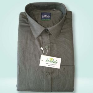 Fairtrade Organic Cotton Banana Fiber Shirt - Solid - H/S