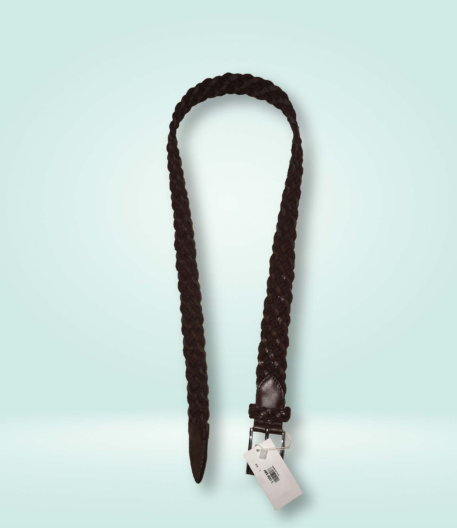 Organic Cotton Banana Fiber - Belt Brown