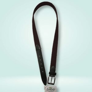 Organic Cotton Banana Fiber - Belt Brown