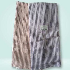 Organic Cotton Banana Fiber - Herringbone Towels