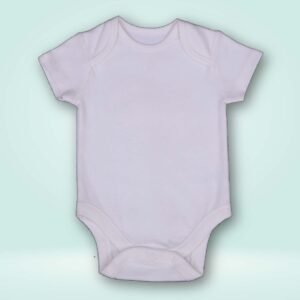 ORGANIC COTTON HERBAL DYED ROMPER SOLID WHITE