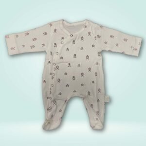 ORGANIC COTTON HERBAL DYED BODY SUIT PRINTED